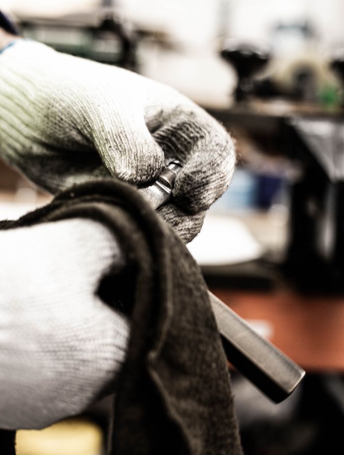 “It has always been about taking something and transforming it into something else through a handcrafted process, whilst balancing function with aesthetics,” says McStay.