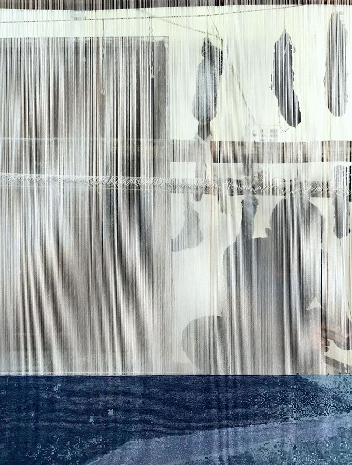 Around two-thirds of The Rug Establishment’s rugs are made by modern-day master artisans in the ‘village’ of Bhadohi.