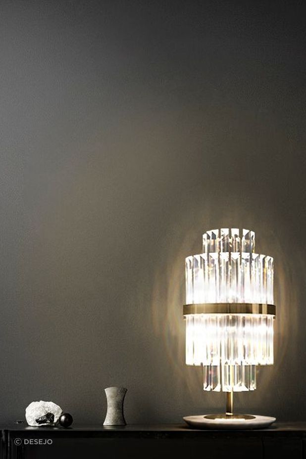 You won't find a more dazzling and luxurious table lamp than the Liberty Table Lamp.