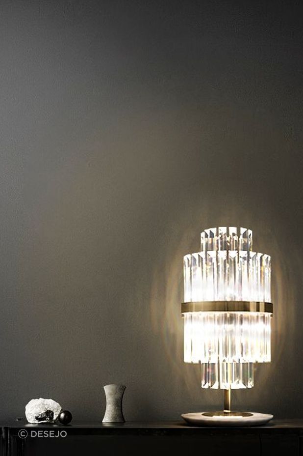 You won't find a more dazzling and luxurious table lamp than the Liberty Table Lamp.
