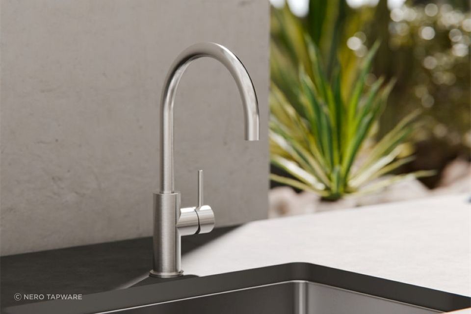 Made from robust 316L stainless steel and backed with a 25-year warranty on colour and parts, options like the Zen SS316L Kitchen Mixer offer longevity and peace of mind.