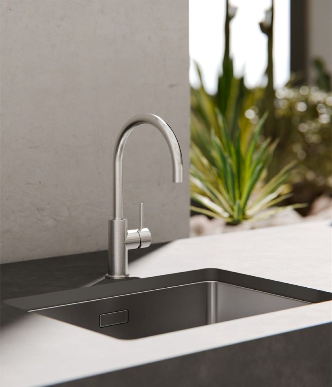Made from robust 316L stainless steel and backed with a 25-year warranty on colour and parts, options like the Zen SS316L Kitchen Mixer offer longevity and peace of mind.