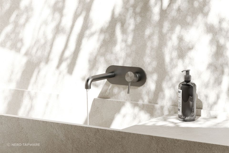 316L stainless steel’s corrosion resistance means it can even be used in outdoor applications, as seen here with the Zen SS316L Wall Basin Mixer.