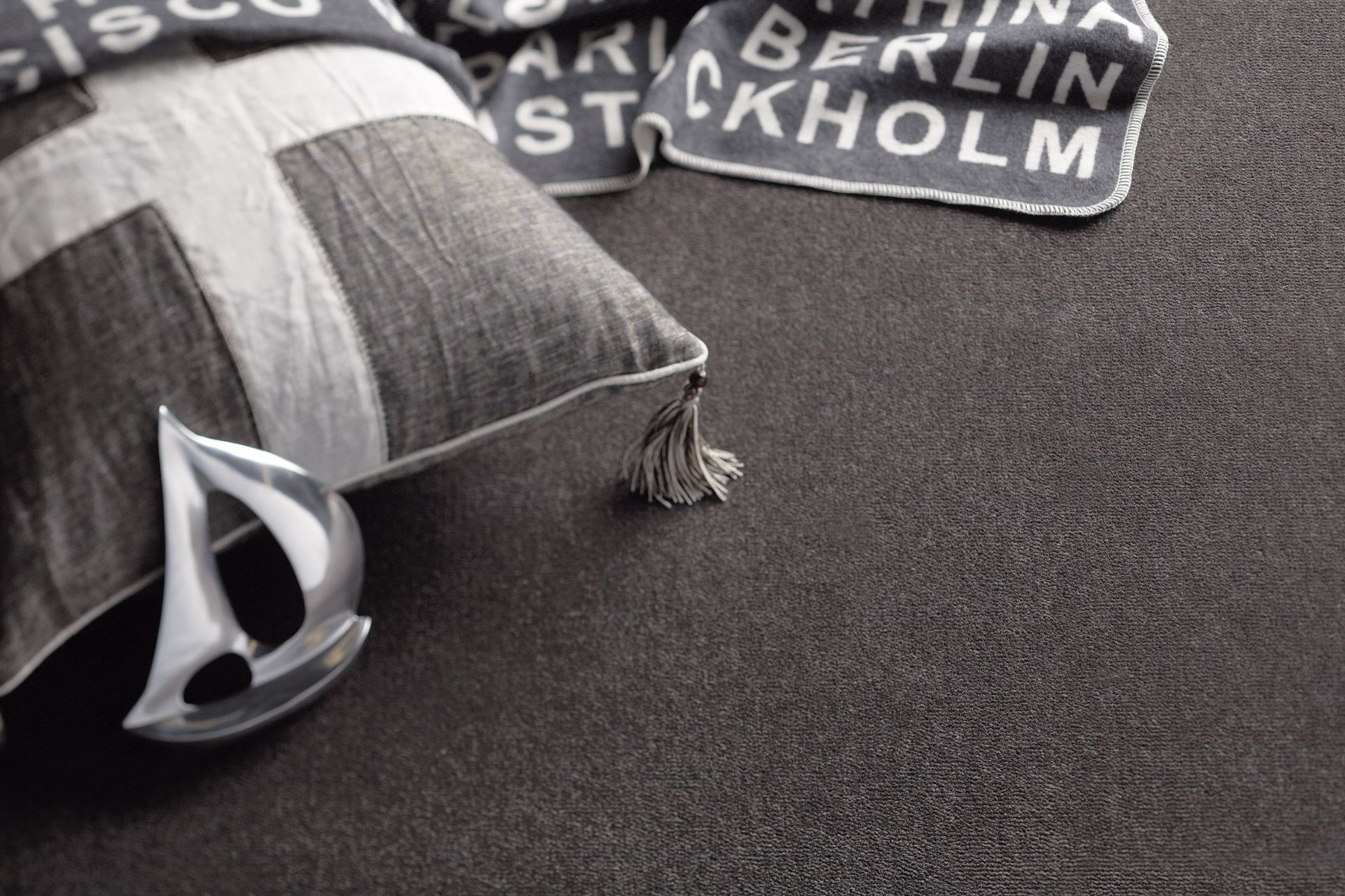 Oakford elegance 100% wool plush pile carpet by Prestige Carpets