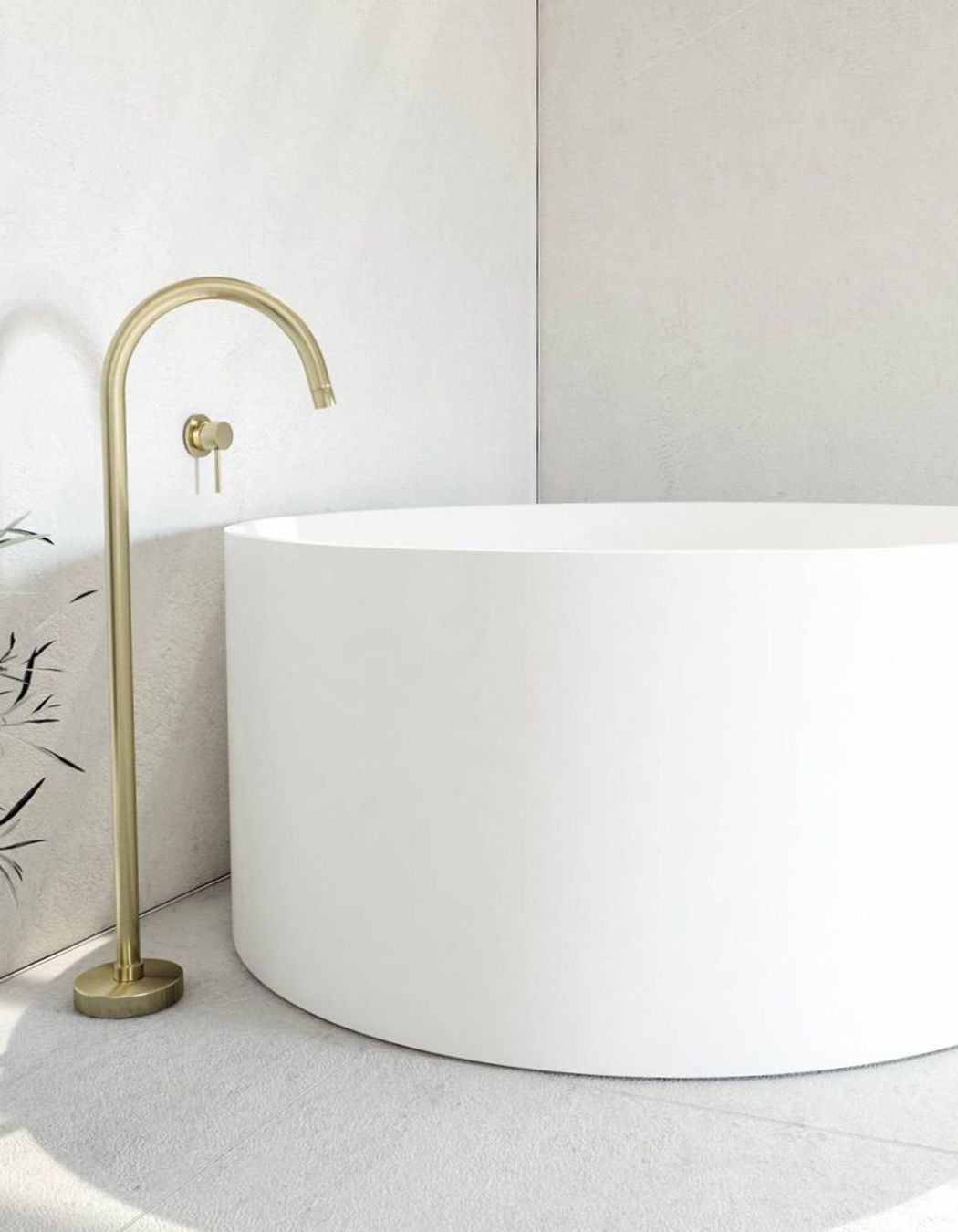 Oscar Floor Mounted Bath Filler from ABI Interiors