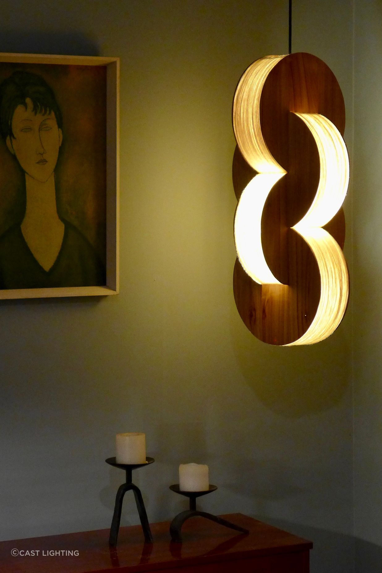 "My sweet spot is working between three lighting projects at their different stages, where I can move between design, construction and finishing. This allows me to create an efficient work flow.”
