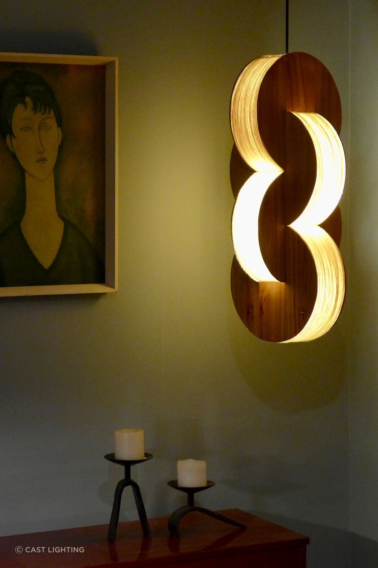 "My sweet spot is working between three lighting projects at their different stages, where I can move between design, construction and finishing. This allows me to create an efficient work flow.”