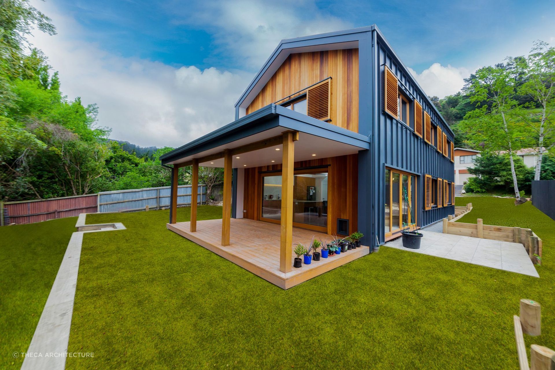 The groundbreaking Pitkin-Douglas home was the first certified passive home plus in the South Island.
