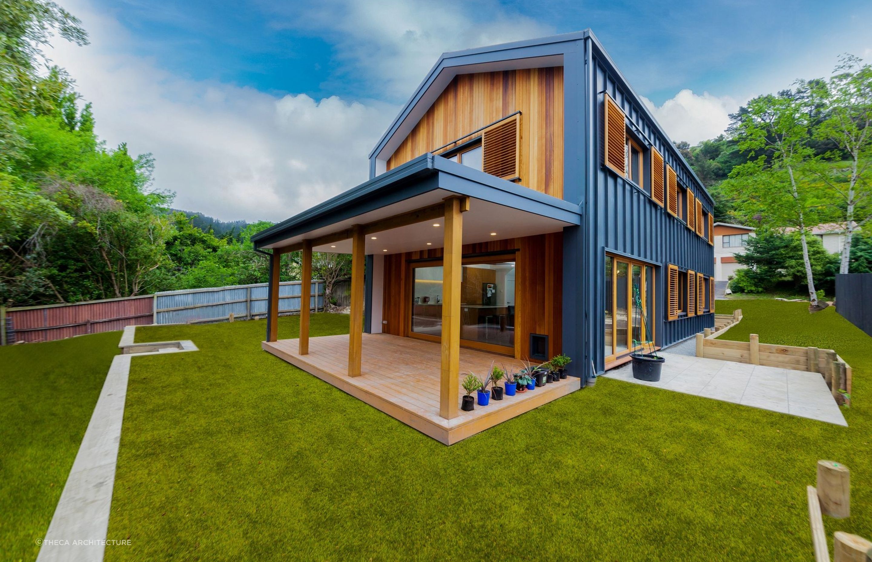 The Pitkin Douglas House was the first certified Passive House in the South Island.
