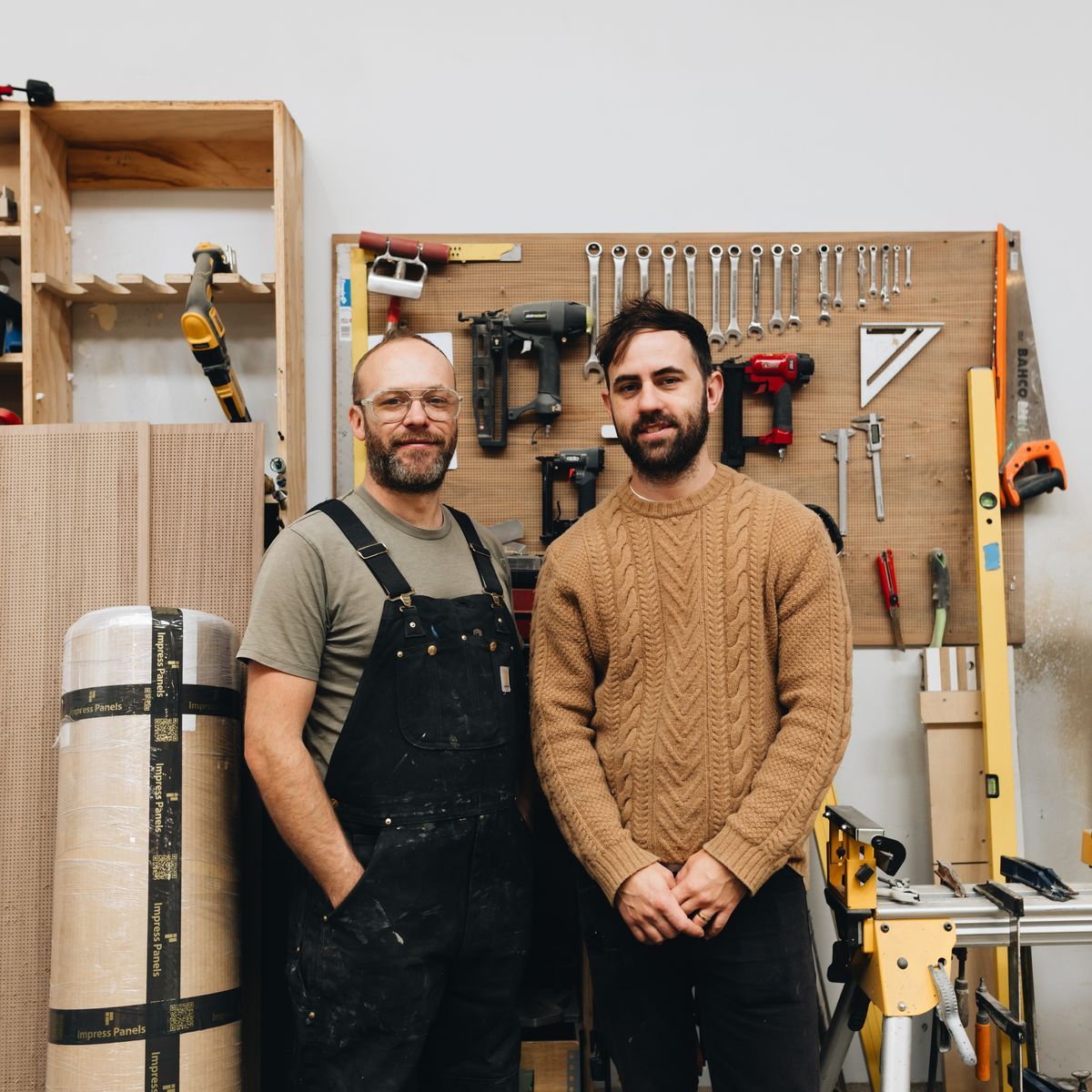 Inside the Proffer workshop with design duo George and Matt