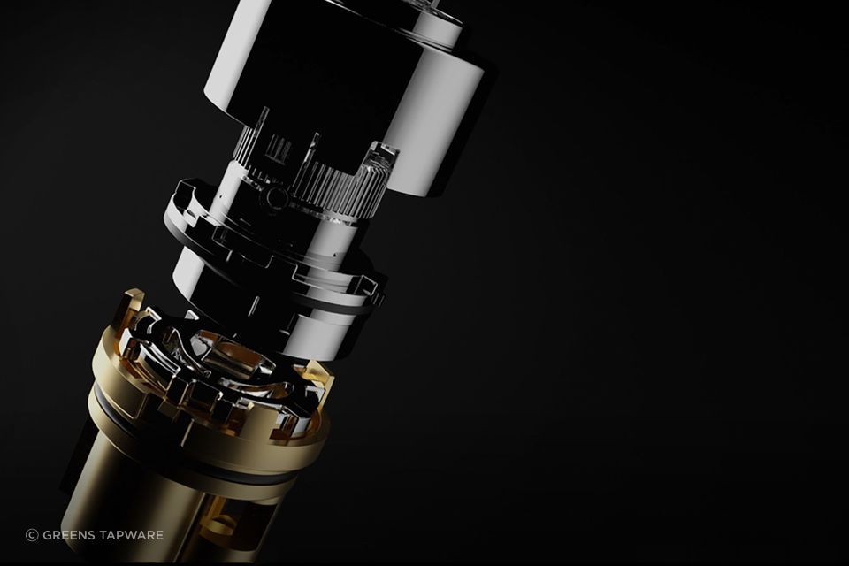 Carefully engineered with large bore inlets, Greens Tapware’s QL Cartridge technology can improve water flow in low pressure circumstances.