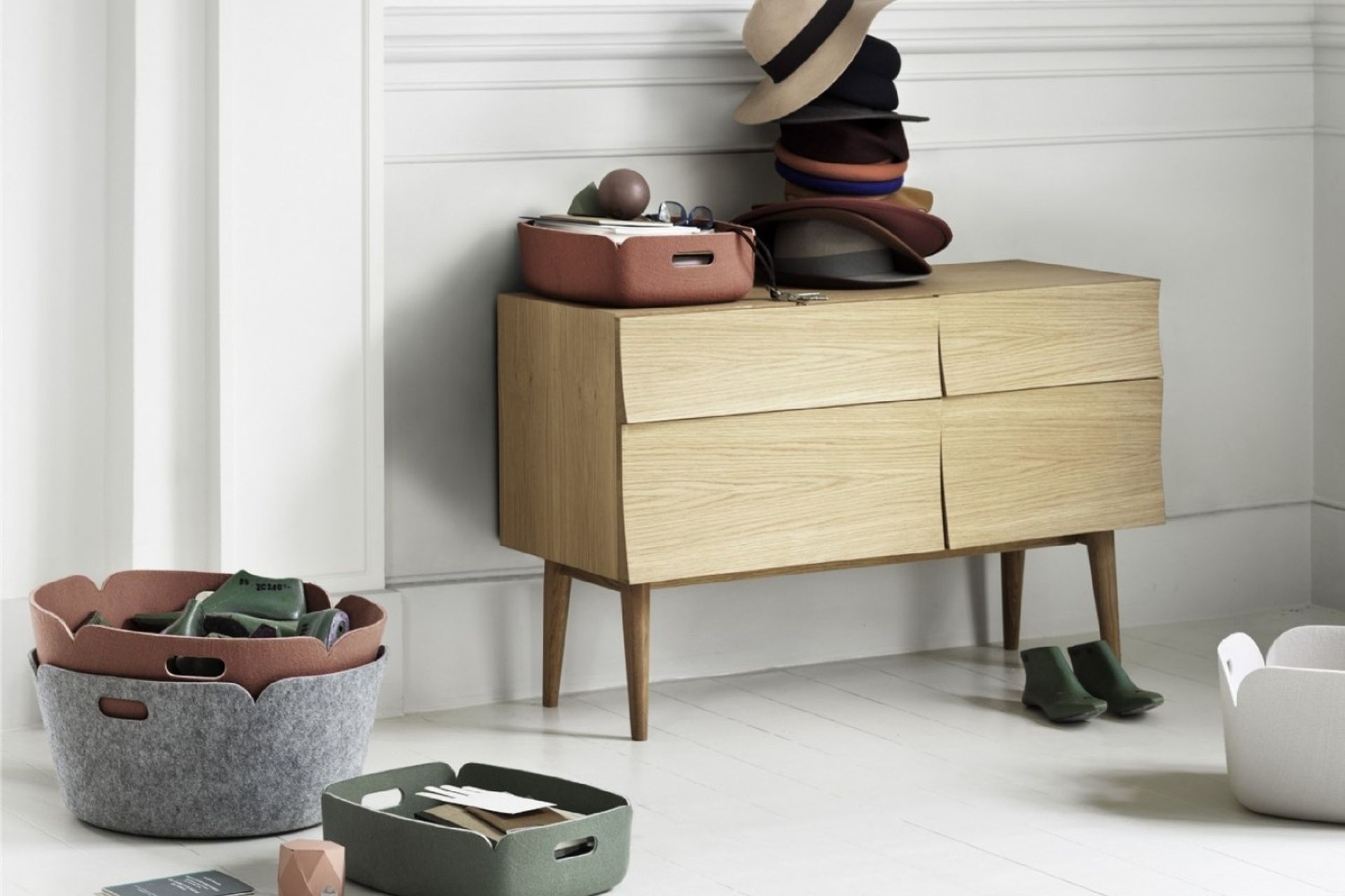Classic Scandinavian style with the Reflect Sideboard from Bauhaus.