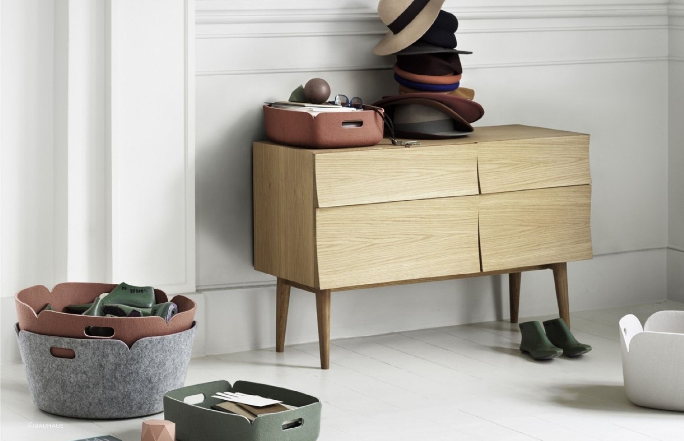 Classic Scandinavian style with the Reflect Sideboard from Bauhaus.
