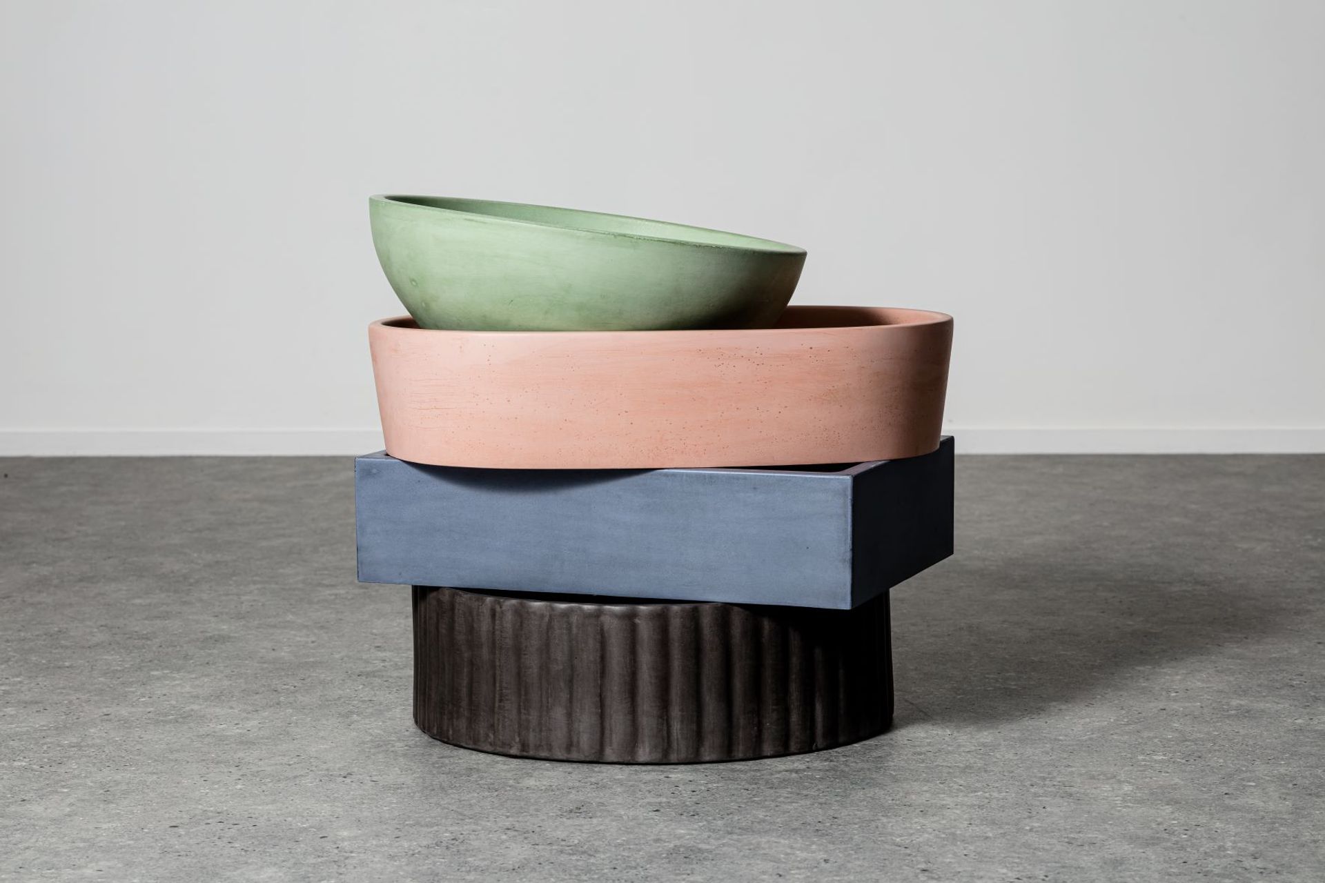 Each concrete basin is handcrafted and distinctively designed to embrace the natural properties of concrete. Custom colours are available upon request with a four week manufacturing time.