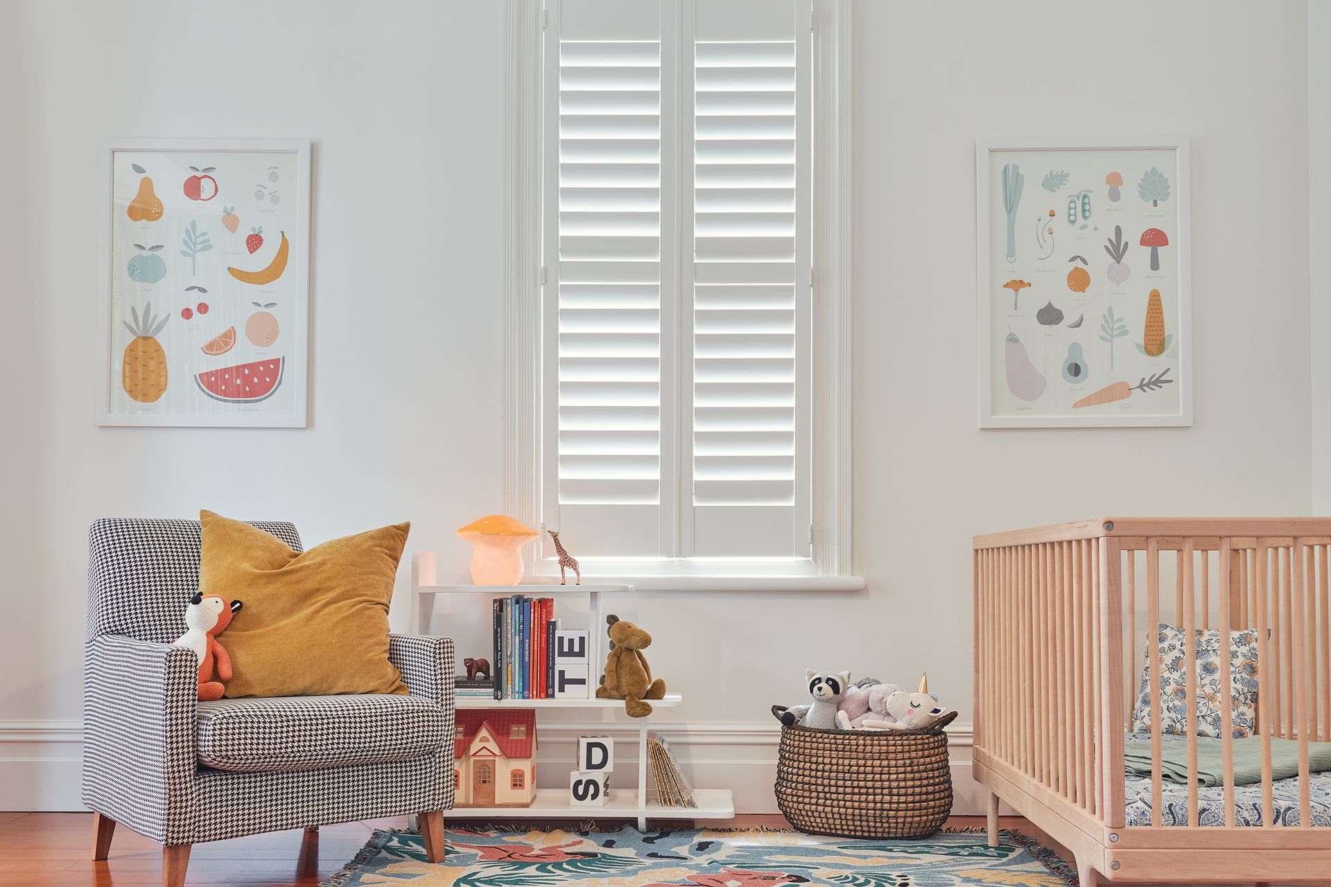 Shutters seamlessly fit the character of a Ponsonby villa.