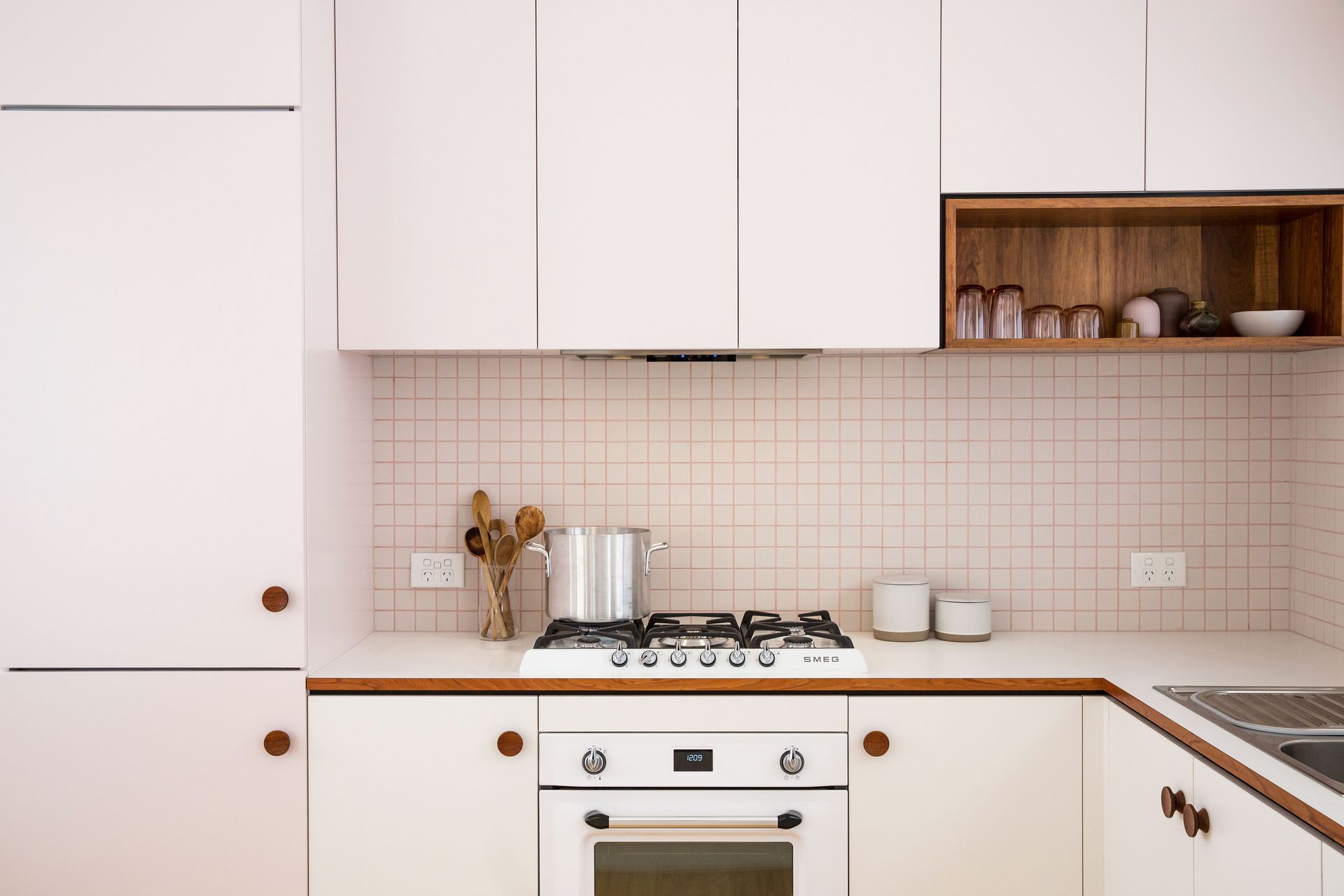 Kitchen designed and made by SpaceCraft Joinery and imagery by Josie Withers.
