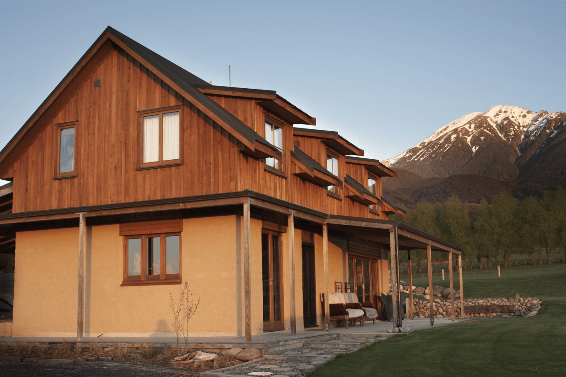 Adobe is a more sustainable option compared to most conventional building systems.
