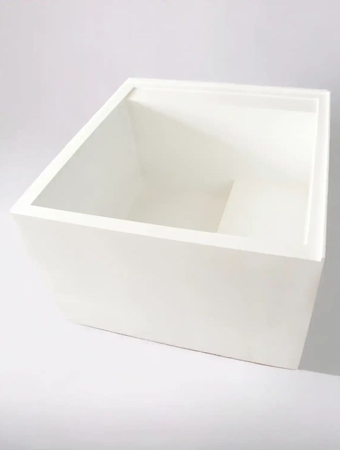 Volupto's Japanese stone composite bath.
