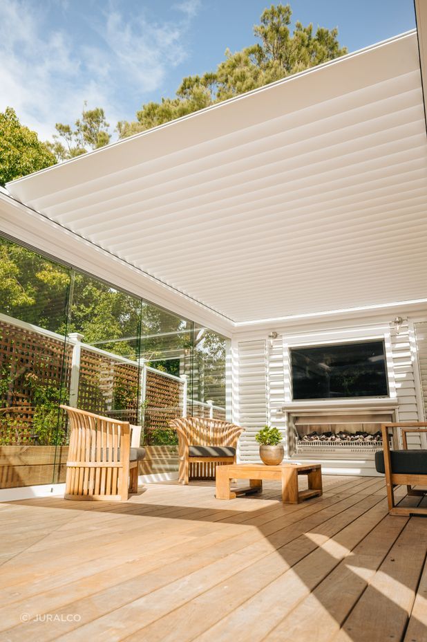 The SunFold retracts up to 75 per cent of the roof area.