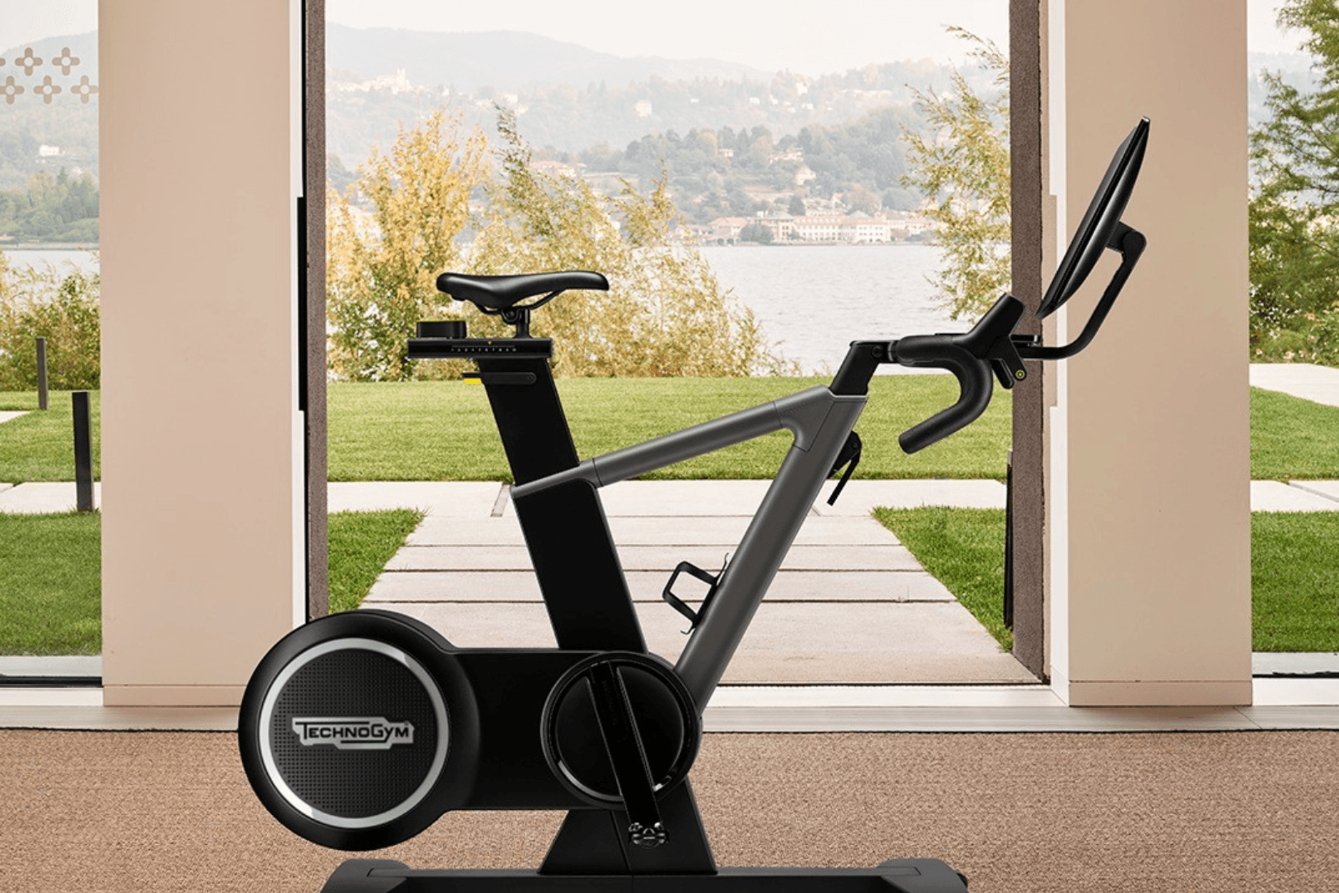 The Technogym Ride can be paired with the Technogym Bench for an effective workout, says Mark.