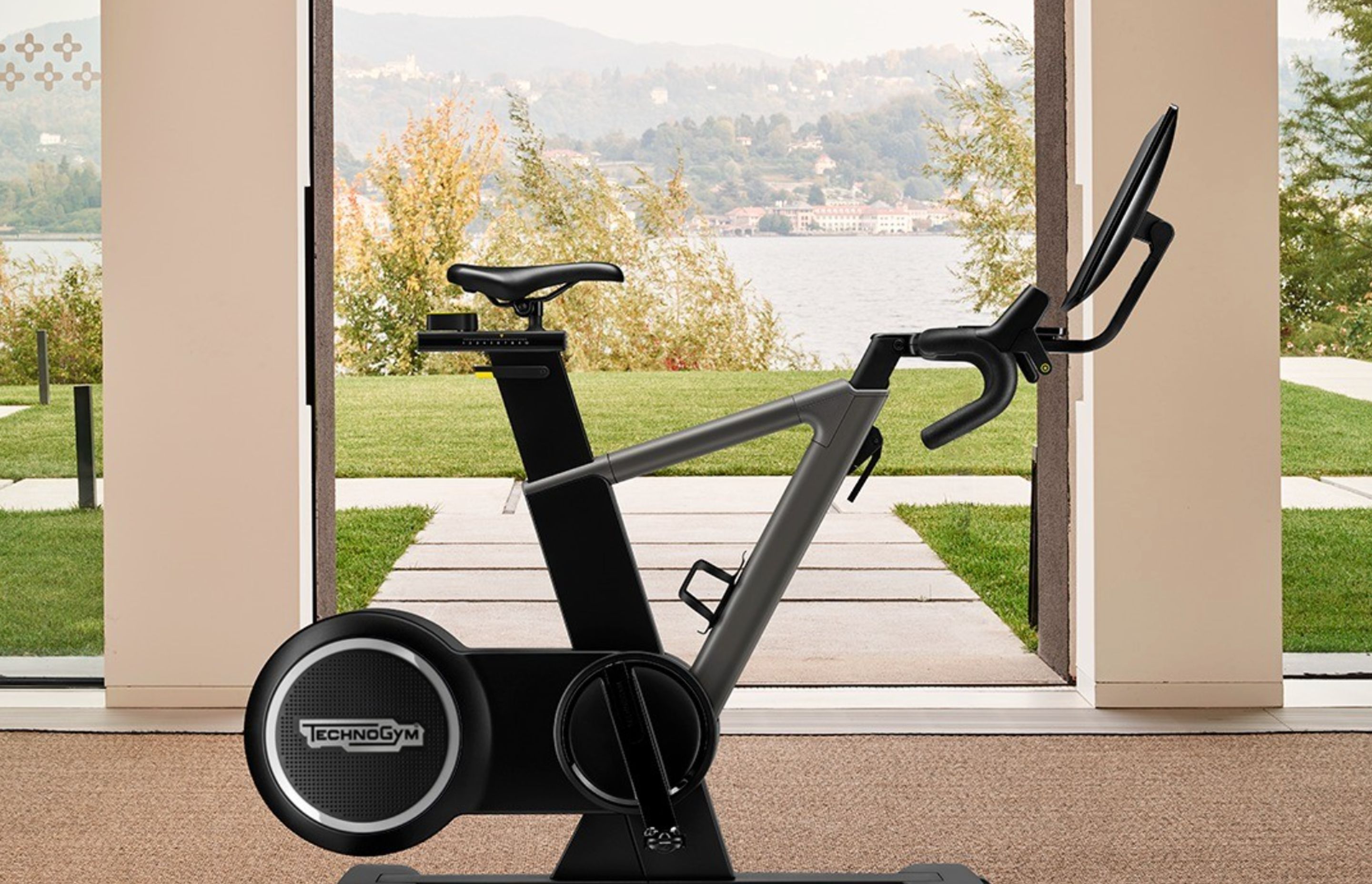 The Technogym Ride can be paired with the Technogym Bench for an effective workout, says Mark.