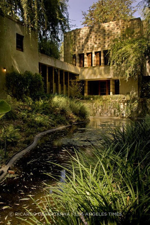 American Architect Frank Lloyd Wright's acclaimed work, the Millard House.