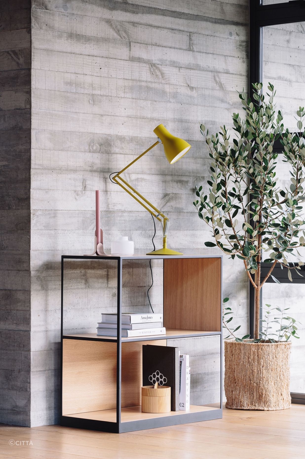 Plenty of charm and functionality with the Type 75 Desk Lamp by Margaret Howell
