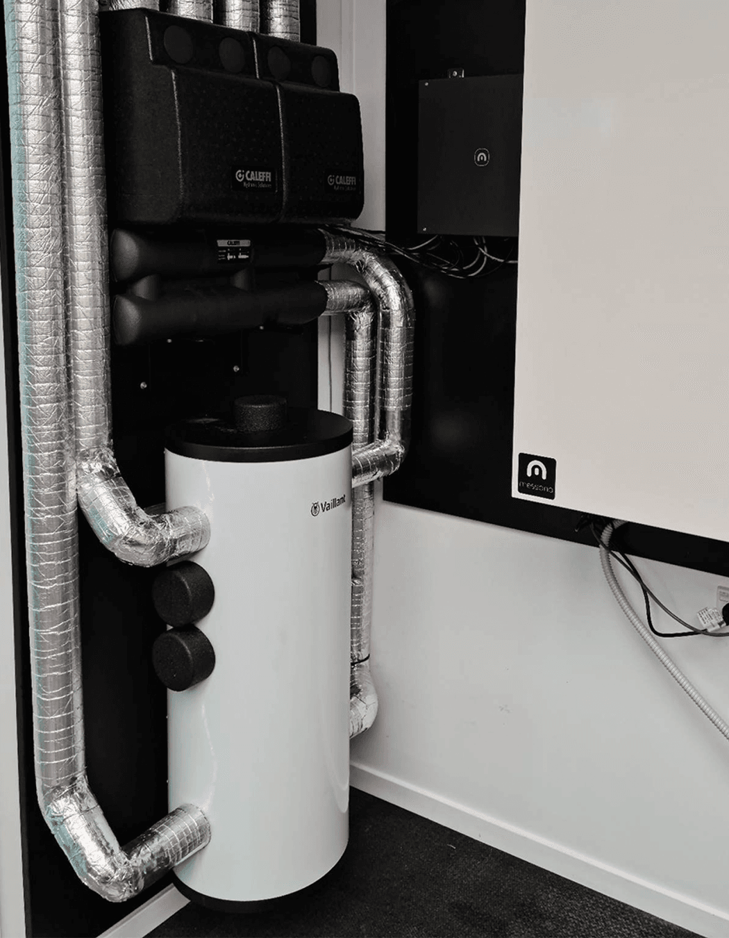 The Messana Climate Control system evenly distributes heat throughout your home, eliminating cold patches.