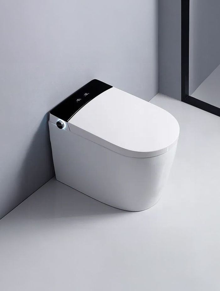 An example is the Fresca E-Bidet Smart Toilet – a cutting-edge, hygienic solution for the modern bathroom. With its sleek, minimalist design and intuitive controls, it seamlessly integrates into any decor, offering high customisation and user-friendly operation.
