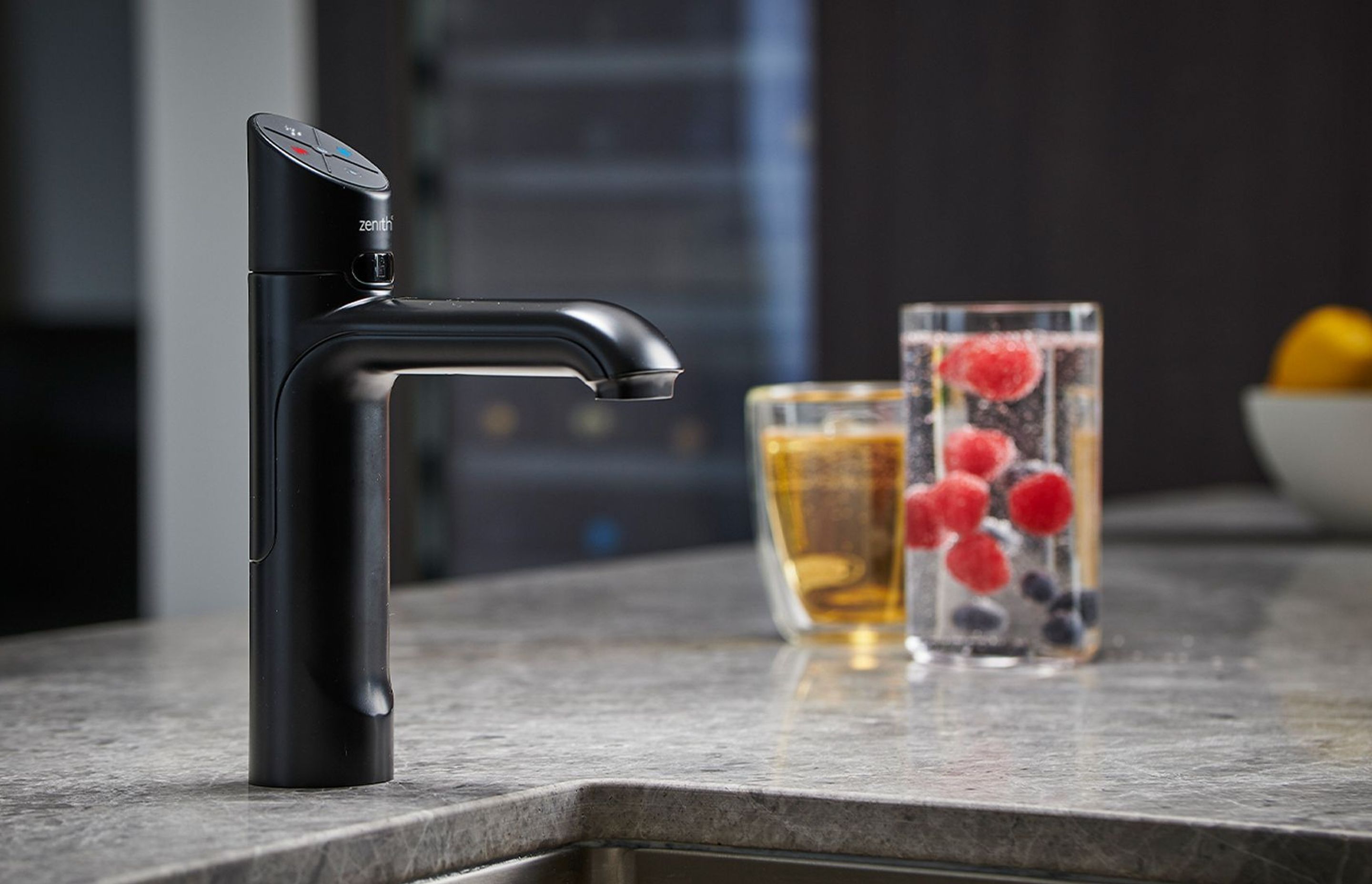 Chilled, sparkling, boiling, ambient – a tap that innovates how we drink water