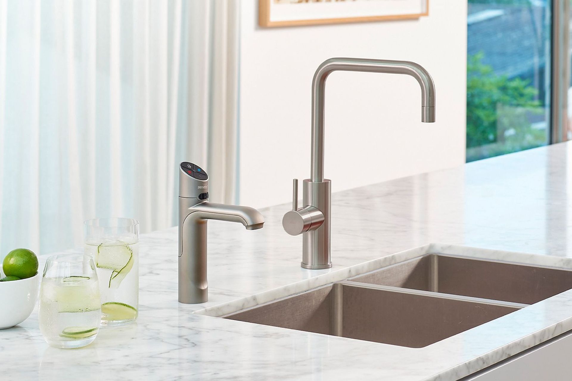 Chilled, sparkling, boiling, ambient – a tap that innovates how we drink water
