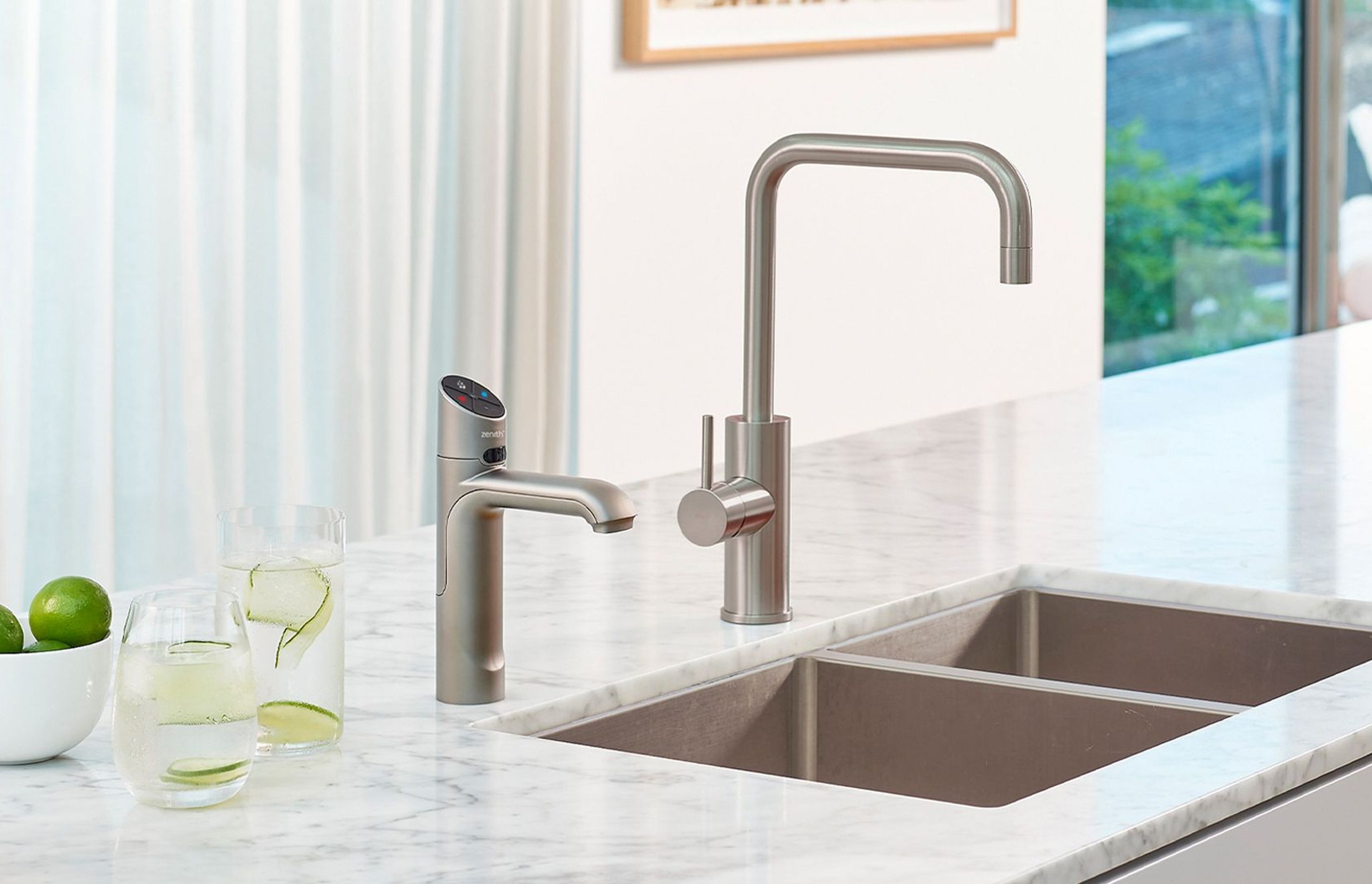 Chilled, sparkling, boiling, ambient – a tap that innovates how we drink water