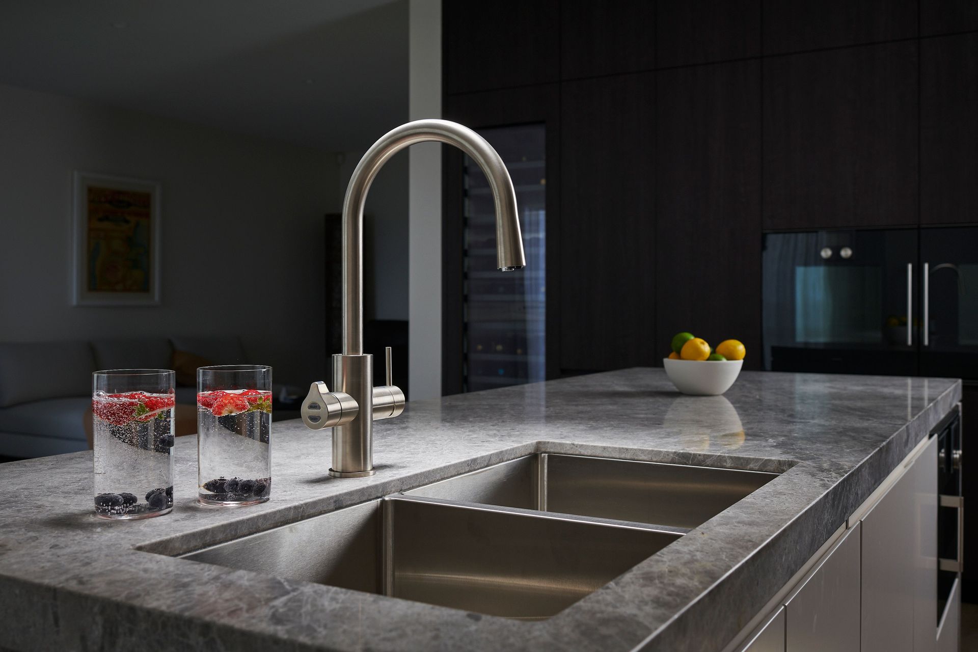 Chilled, sparkling, boiling, ambient – a tap that innovates how we drink water