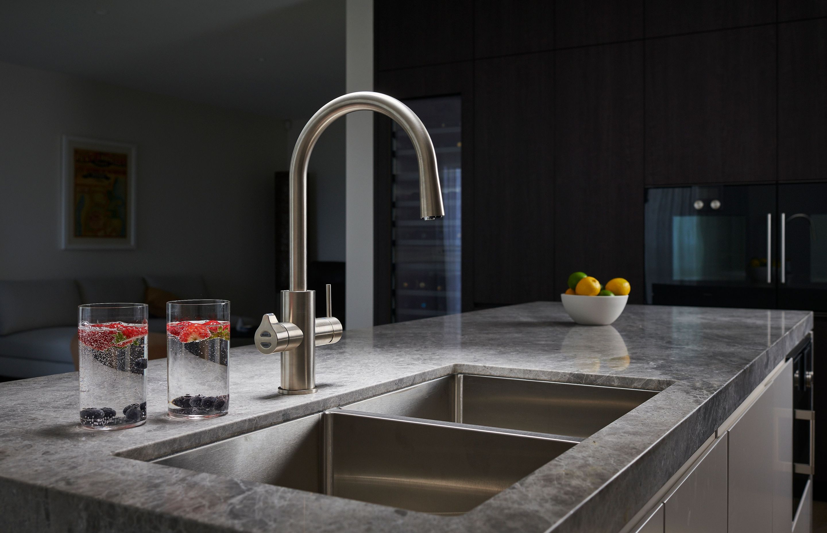 Chilled, sparkling, boiling, ambient – a tap that innovates how we drink water