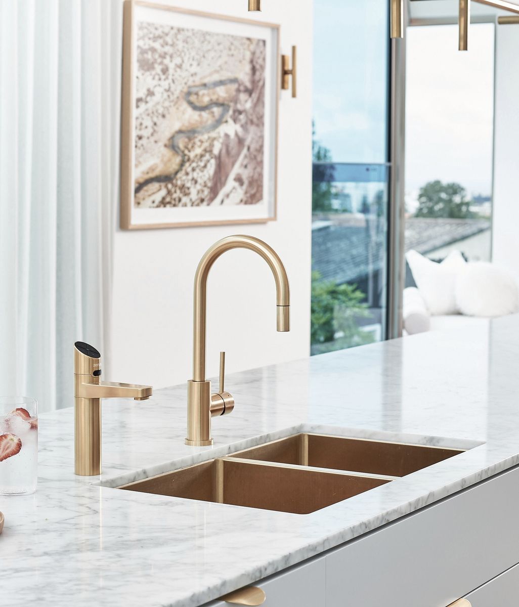 Chilled, sparkling, boiling, ambient – a tap that innovates how we drink water