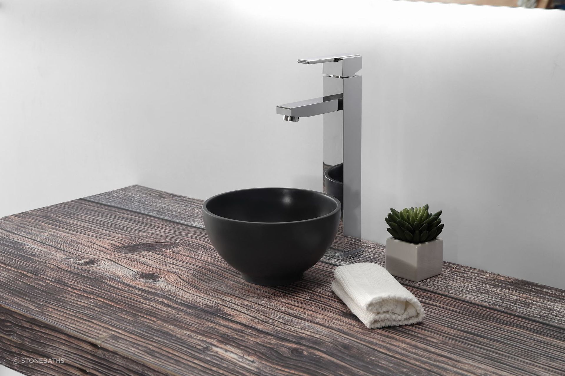 Effortlessly charming, the B1515-5 Round Basin is also perfect for small spaces