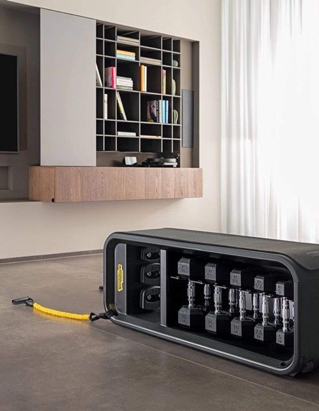 Over 200 workouts can be completed using the Technogym Bench.