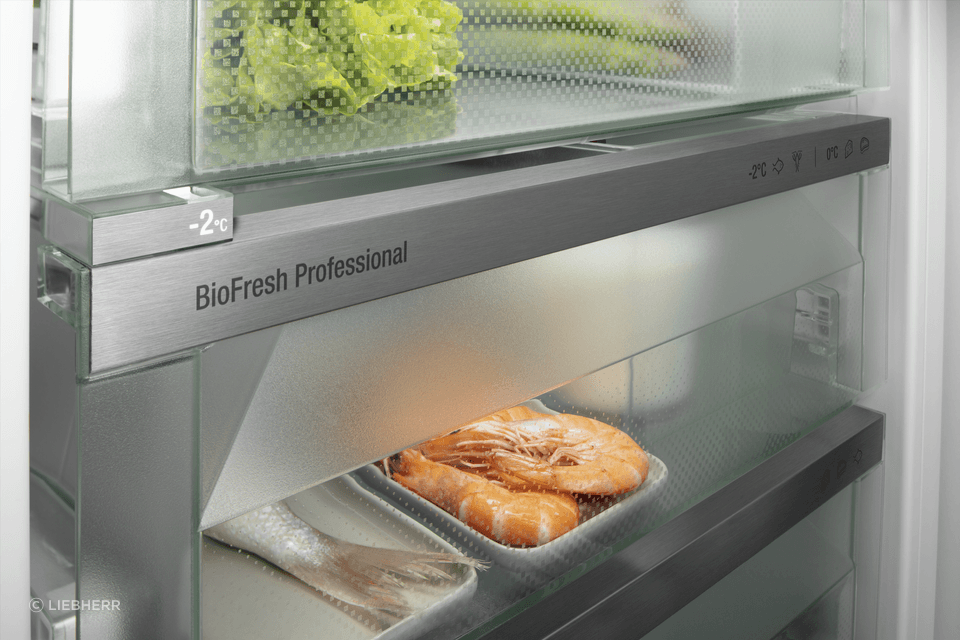 The fridge also comes with Liebherr’s SuperCool function (for fast chilling to assist with food preservation).