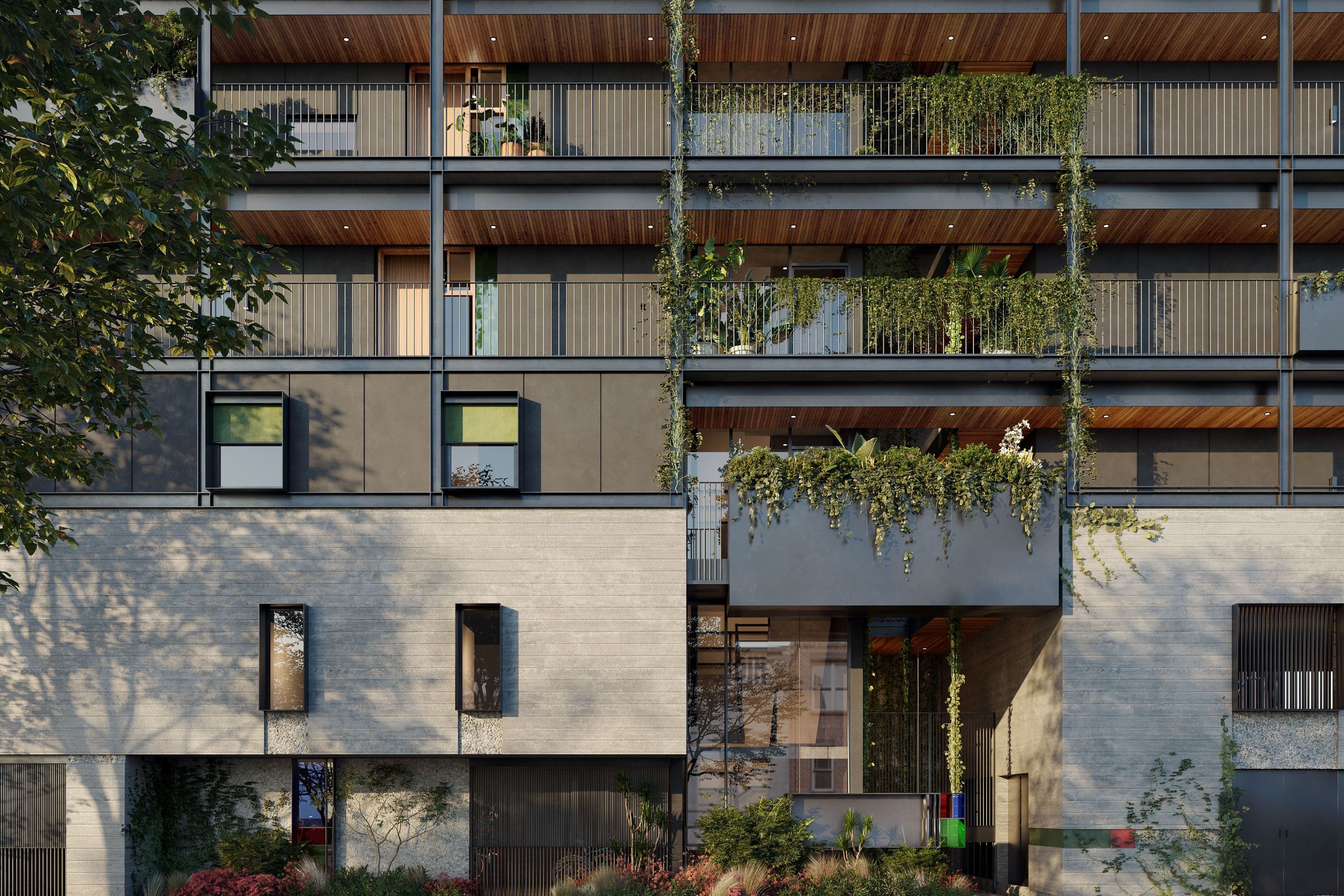 High-performance windows for the Ferrars &amp; York complex.