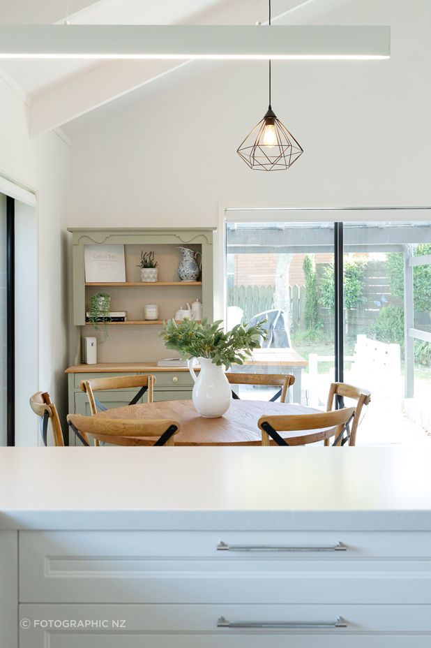 “We removed an internal wall to create an open, light-filled space that connected to the rest of the home."