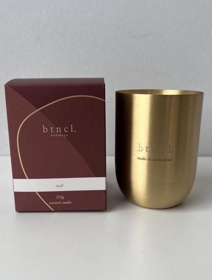 Btncl. ‘Noel’ candle by Bohteak