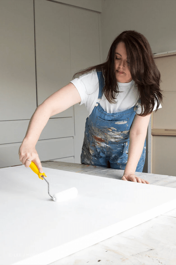 Lee J Morgan works from her Sydney studio.