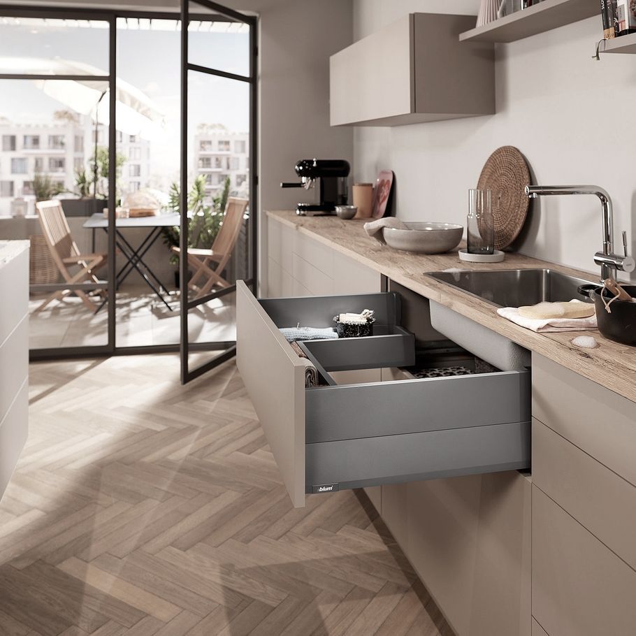 Blum’s latest drawer solution that opens the door to creativity