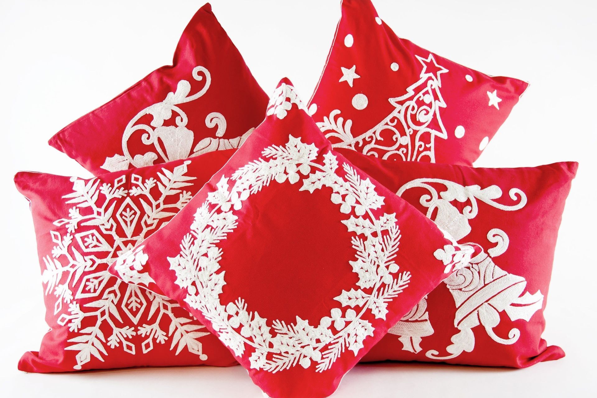 Mr Claus Christmas cushions by Bubuland Home