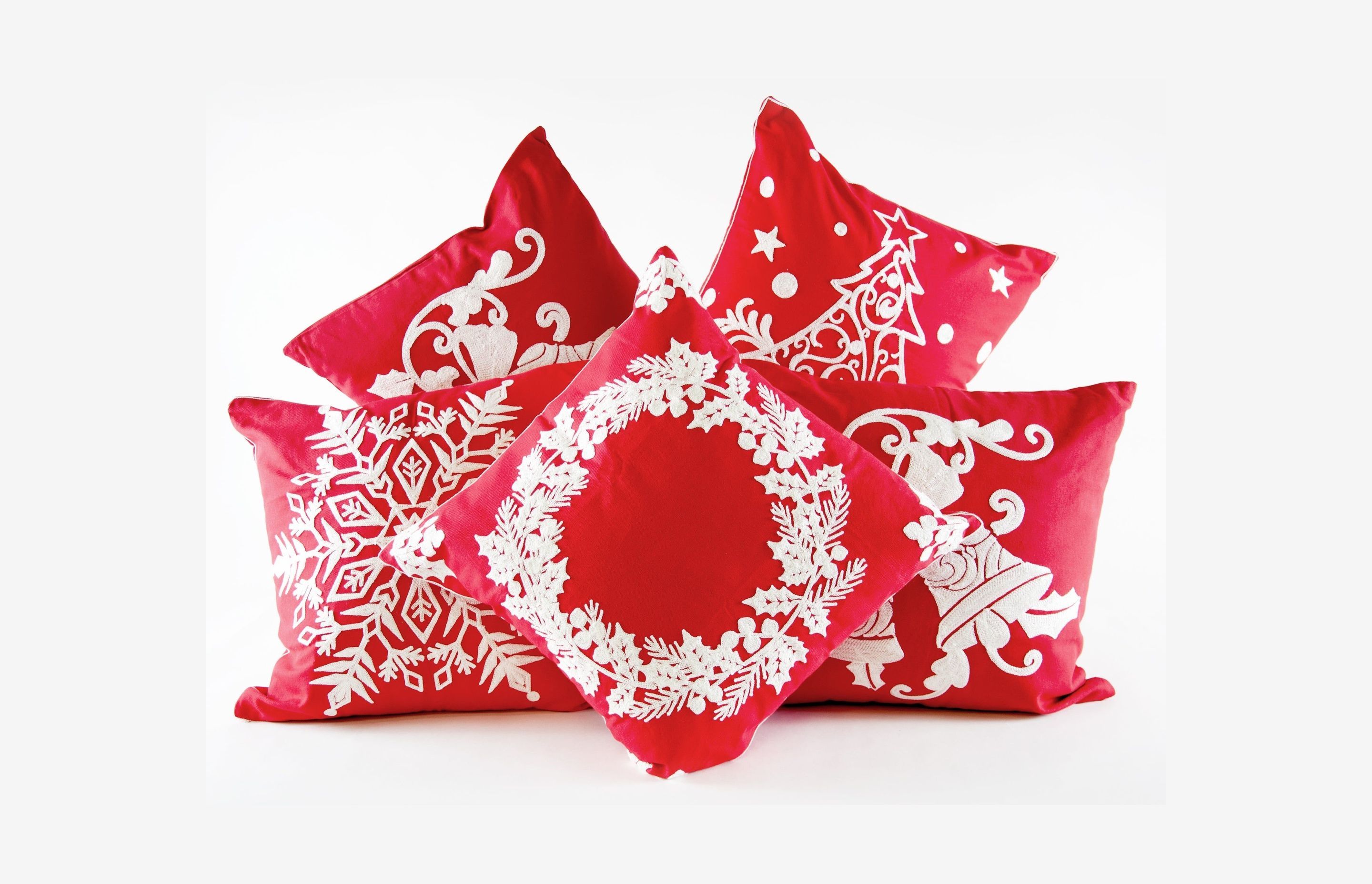 Mr Claus Christmas cushions by Bubuland Home