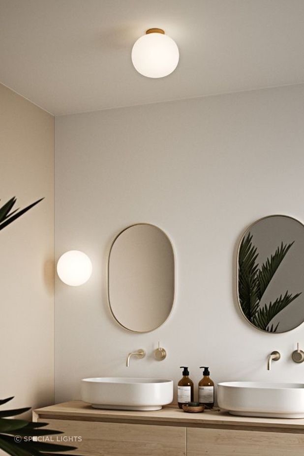 The Alton Ceiling Wall Light from Special Lights is simple in design and high on sophistication.