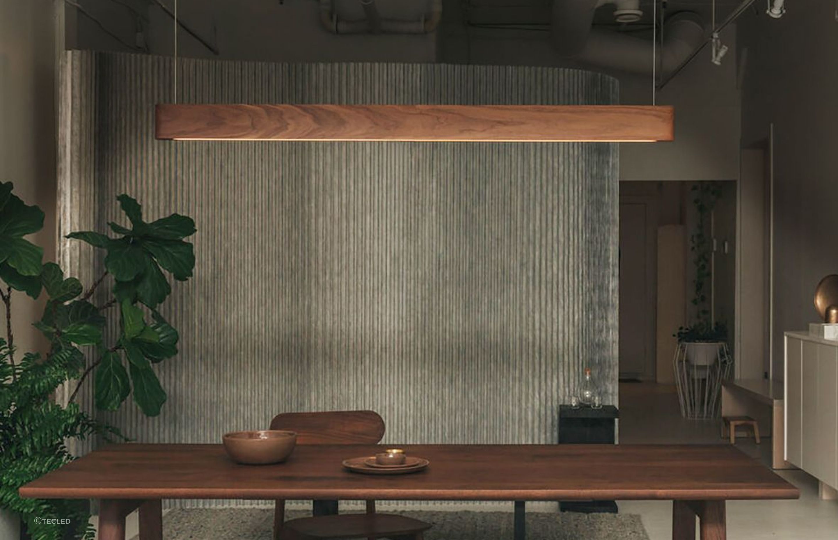 Timber Pendants LED from TecLED