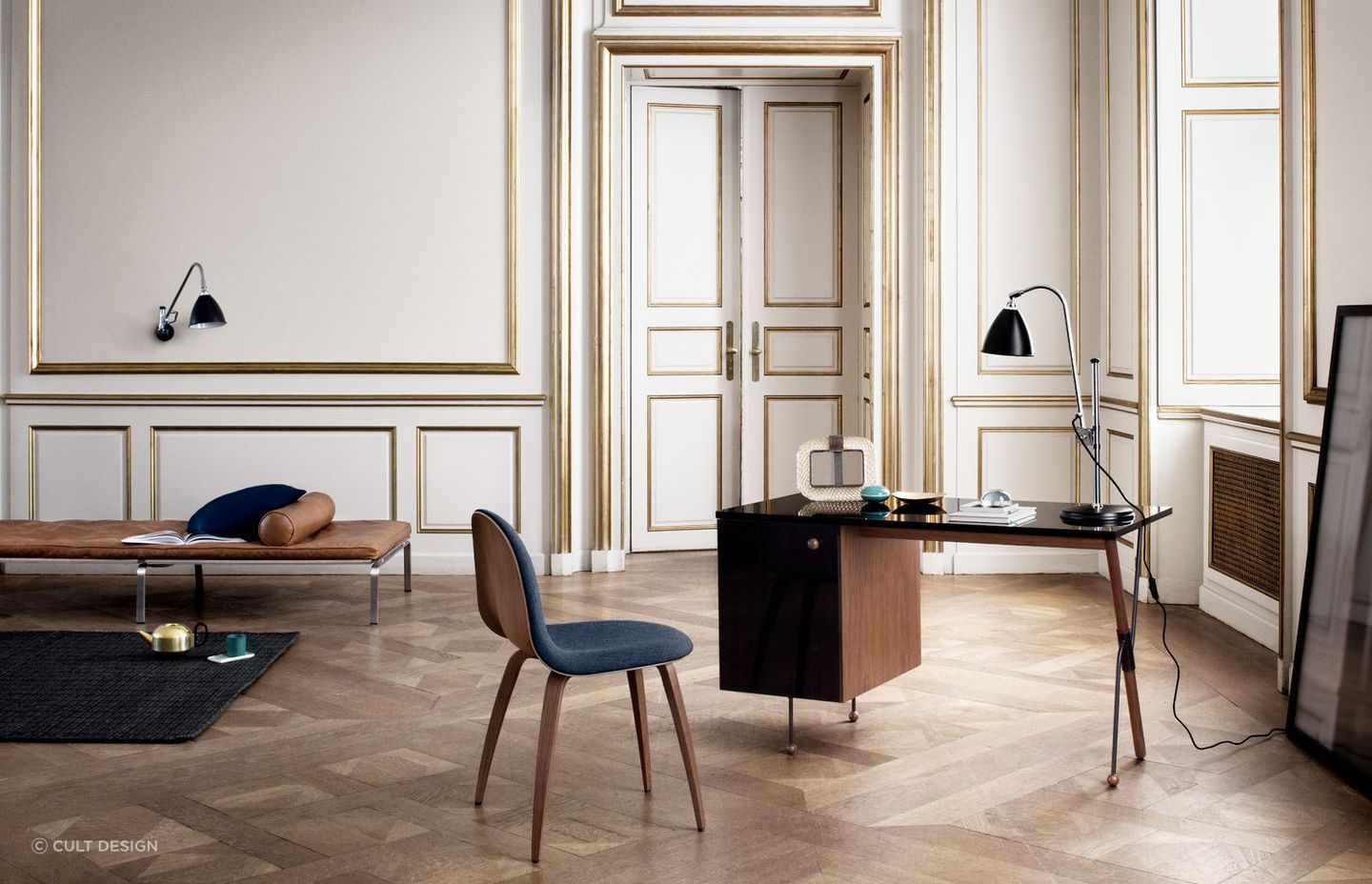 A choice like the BL1 Table Lamp by Bestlite from Cult Design works in both form and function.