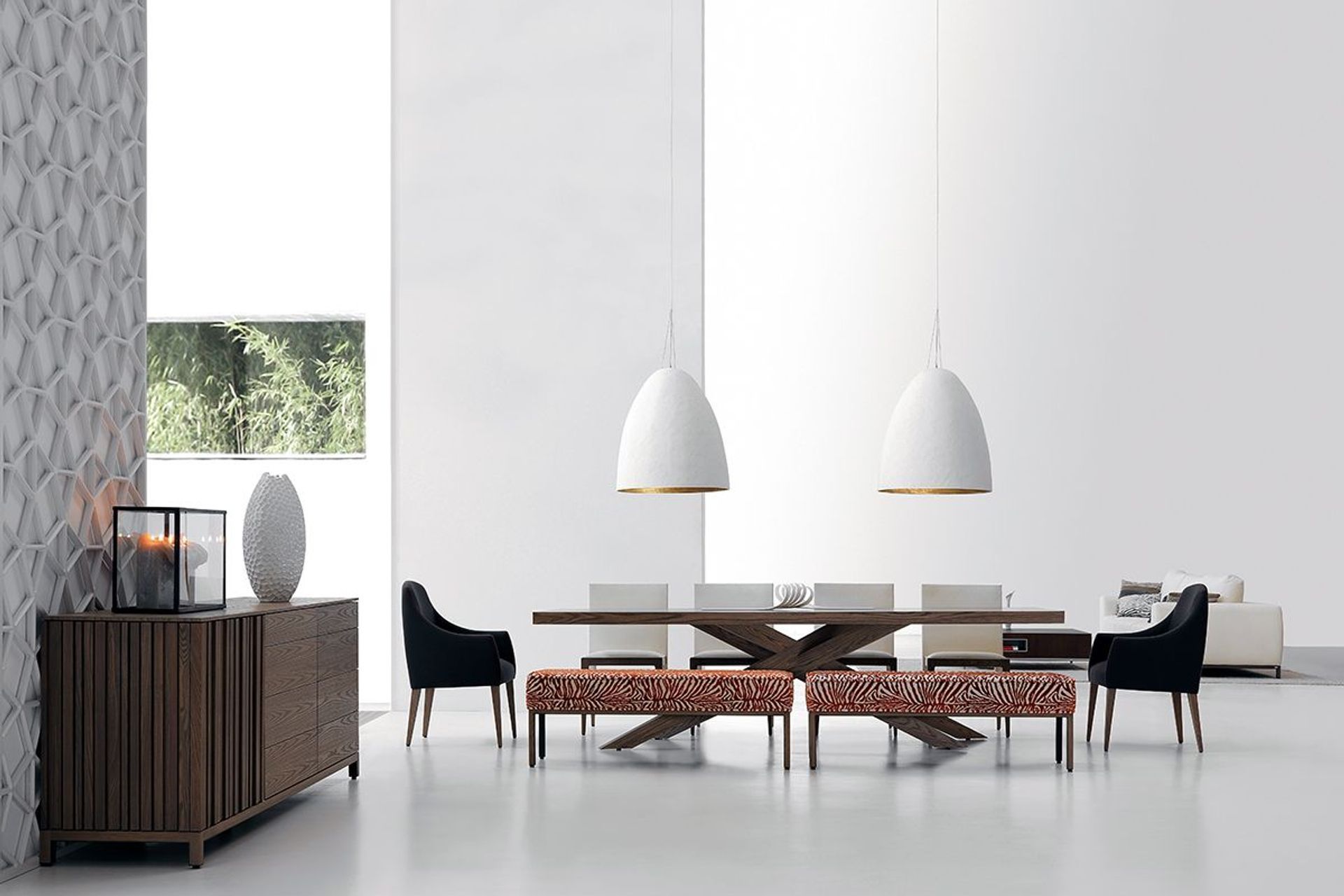 Pendant lights like the Bullit Pendant Light are a practical and stylish way to brighten up your living spaces