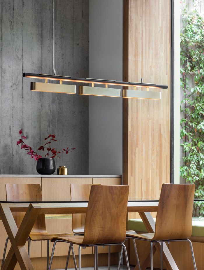 Colt Triple Pendant Light by Bert Frank from LightCo